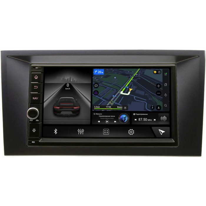 Штатная магнитола Ford Mondeo III 2003-2007 Canbox 5603-RP-FRMN-92 на Android 10 (4G-SIM, 4/64, DSP, IPS) С крутилкой