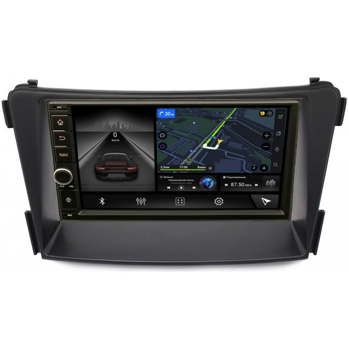 Магнитола в штатное место 2 din Hyundai i40 I 2011-2021 Canbox 5603-RP-HDI45-65 на Android 10 (4G-SIM, 4/64, DSP, IPS) (173х98) С крутилкой