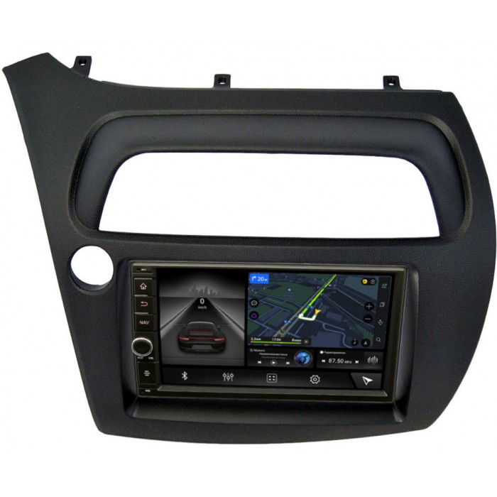 Магнитола в штатное место 2 din Honda Civic 8 (VIII) 5D 2005-2011 Canbox 5601-RP-HNCV5D-100 на Android 10 (4G-SIM, 2/32, DSP, IPS) С крутилкой