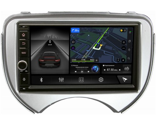 Nissan March IV (K13) 2010-2013 Canbox 5601-RP-NSMC-153 на Android 10 (4G-SIM, 2/32, DSP, IPS) С крутилкой