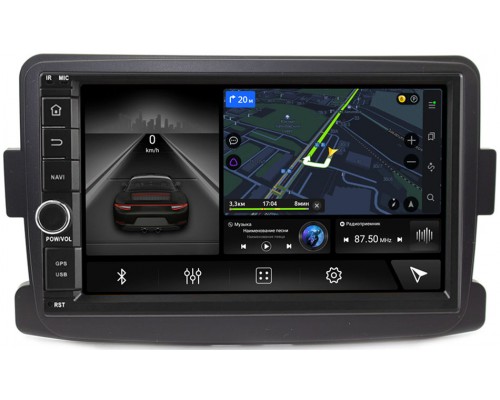 Lada Xray 2015-2022 Canbox 5601-RP-RNDS-08 на Android 10 (4G-SIM, 2/32, DSP, IPS) С крутилкой