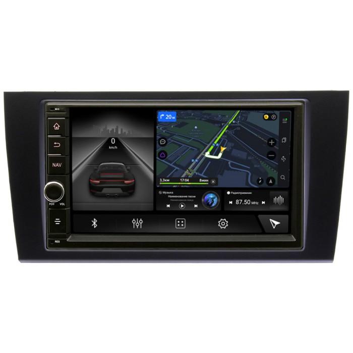 Магнитола в штатное место 2 din Lexus GS II 1997-2004 Canbox 5601-RP-TYAR16XB-126 на Android 10 (4G-SIM, 2/32, DSP, IPS) С крутилкой