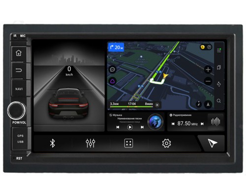 Citroen DS5 (2012-2015) Canbox H-Line 5602-RP-UNIV-192 на Android 10 (4G-SIM, 3/32, DSP, IPS) С крутилкой