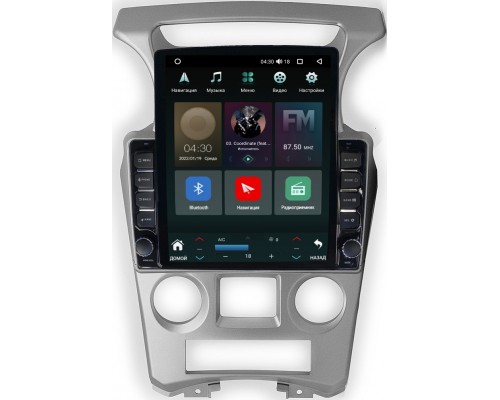 Kia Carens II 2006-2012 (с климат-контролем) Canbox 5610-9-1053 на Android 10 (4G-SIM, 2/32, DSP, QLed, Tesla)