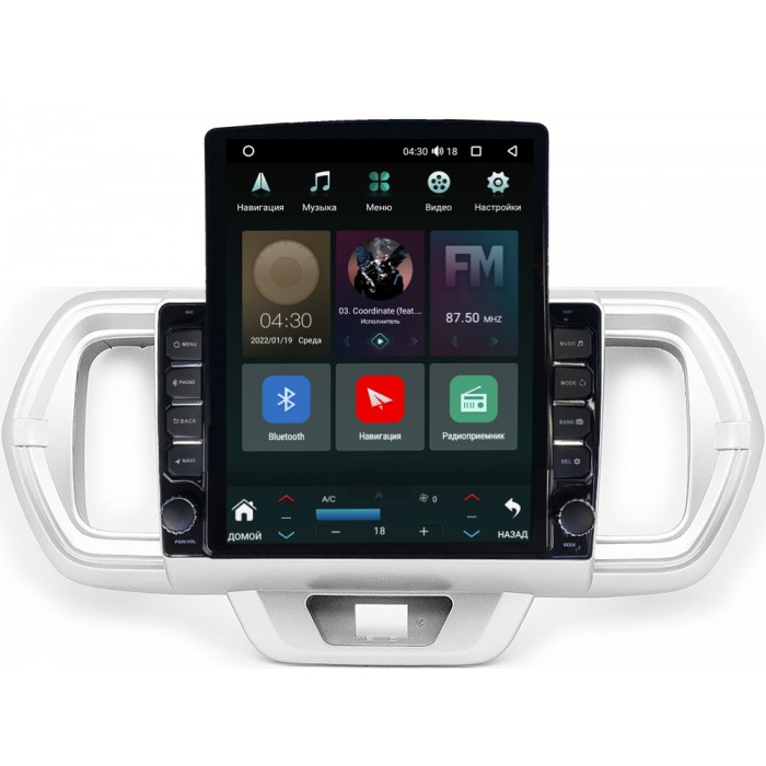 Штатная магнитола Toyota Passo III 2016-2022 Canbox H-Line 5612-9-1056 на Android 10 (4G-SIM, 4/64, DSP, QLed, Tesla)