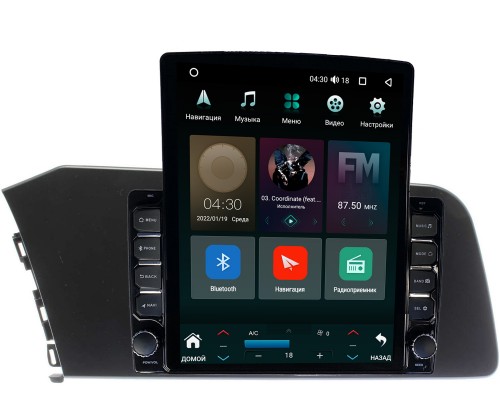 Hyundai Elantra VII (CN7) 2020-2022 Canbox 5611-9-1063 на Android 10 (4G-SIM, 3/32, DSP, QLed, Tesla)