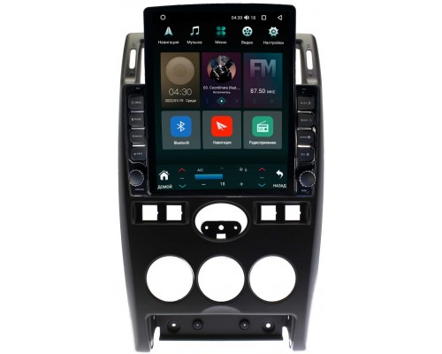 Lada Priora (2007-2013) черная Canbox 5610-9-1177 на Android 10 (4G-SIM, 2/32, DSP, QLed, Tesla)