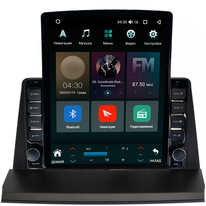 Штатная магнитола Canbox 5611-9-120072 для Lexus NX I 2014-2021 на Android 10 (4G-SIM, 3/32, DSP, QLed, Tesla)