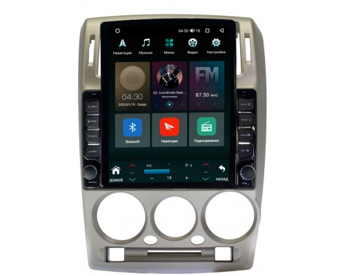Hyundai Getz (2002-2005) Canbox 5610-9-1322 на Android 10 (4G-SIM, 2/32, DSP, QLed, Tesla)