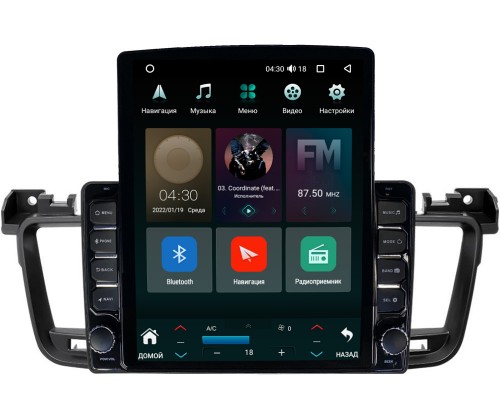 Peugeot 508 (2011-2018) Canbox H-Line 5612-9-271 на Android 10 (4G-SIM, 4/64, DSP, QLed, Tesla)