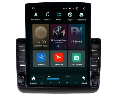 Jeep Grand Cherokee IV (WK2) 2013-2022 Canbox 5610-9-3781 на Android 10 (4G-SIM, 2/32, DSP, QLed, Tesla)