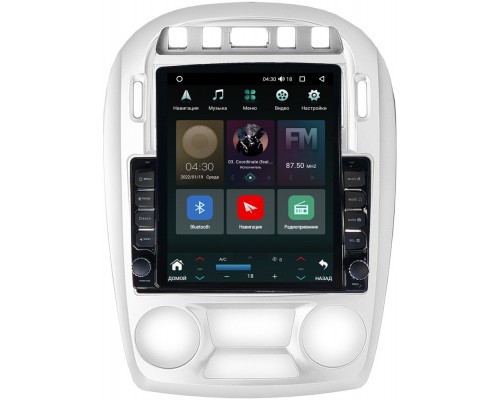 Kia Cerato I 2003-2008 Canbox 5610-9-579 на Android 10 (4G-SIM, 2/32, DSP, QLed, Tesla) (с климат-контролем)
