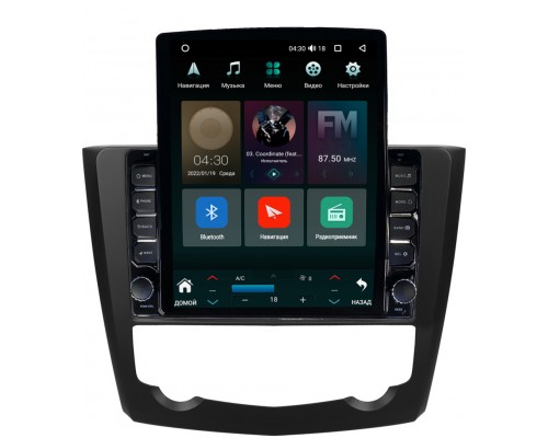Renault Kadjar (2015-2018) Canbox 5610-9-5572 на Android 10 (4G-SIM, 2/32, DSP, QLed, Tesla)