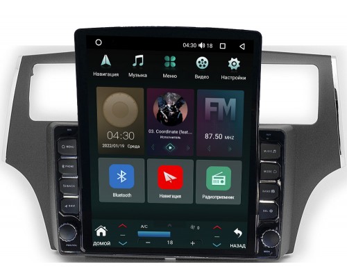 Lexus ES IV 2001-2006 (черная) Canbox 5610-9-746 на Android 10 (4G-SIM, 2/32, DSP, QLed, Tesla)
