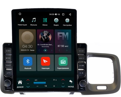 Volvo S60 (2010-2018) Canbox 5611-9-748 на Android 10 (4G-SIM, 3/32, DSP, QLed, Tesla)