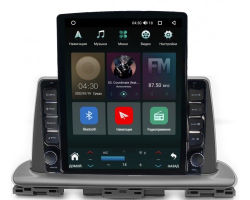 Kia Cerato 4 (2018-2022) Canbox H-Line 5612-9-976 на Android 10 (4G-SIM, 4/64, DSP, QLed, Tesla)