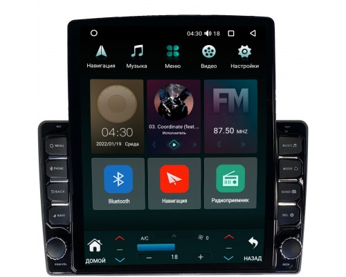 Nissan Navara (Frontier) III (D40) 2005-2015 Canbox 5610-9-NI165N на Android 10 (4G-SIM, 2/32, DSP, QLed, Tesla)