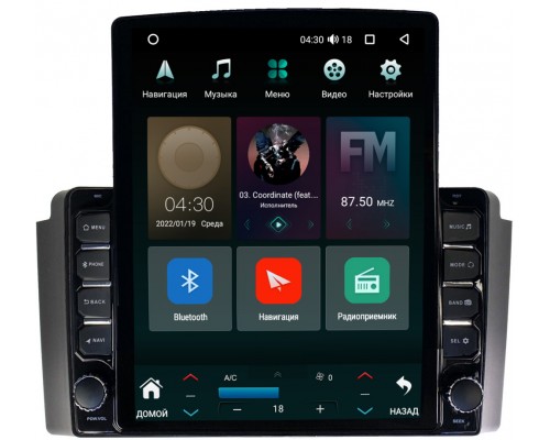 SsangYong Rexton 2001-2007 Canbox 5610-9-SY020N на Android 10 (4G-SIM, 2/32, DSP, QLed, Tesla)