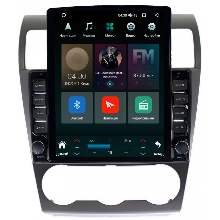 Штатная магнитола Subaru Forester IV 2012-2014, Impreza IV 2012-2015, XV I 2011-2015 Canbox 5610-9036 на Android 10 (4G-SIM, 2/32, DSP, QLed, Tesla)