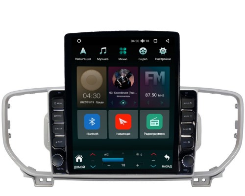 Kia Sportage IV 2016-2018 (для авто с камерой) Canbox 5610-9043 на Android 10 (4G-SIM, 2/32, DSP, QLed, Tesla)
