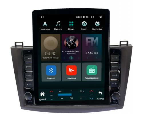 Mazda 3 (BL) 2009-2013 Canbox 5610-9050 на Android 10 (4G-SIM, 2/32, DSP, QLed, Tesla)