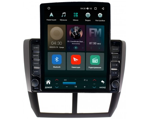 Subaru Forester, Impreza 2008-2014 Canbox 5610-9080 на Android 10 (4G-SIM, 2/32, DSP, QLed, Tesla)