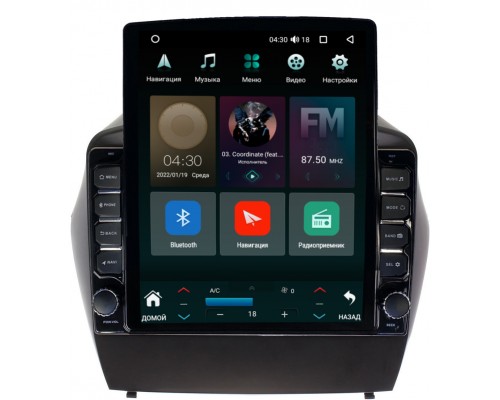 Hyundai ix35, Tucson II 2011-2015 (для авто без камеры) Canbox 5610-9088 на Android 10 (4G-SIM, 2/32, DSP, QLed, Tesla)