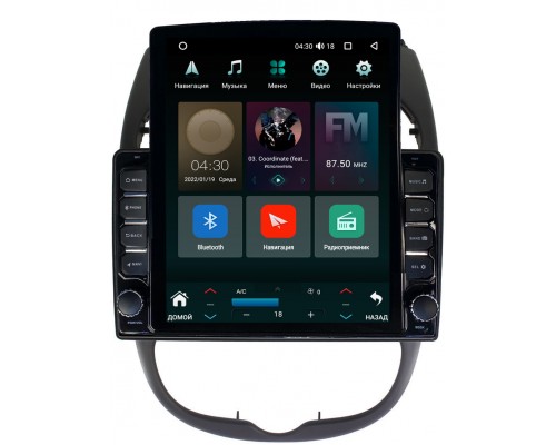 Peugeot 206 1998-2012 Canbox 5610-9117 на Android 10 (4G-SIM, 2/32, DSP, QLed, Tesla)