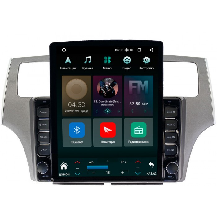 Штатная магнитола Lexus ES IV 2001-2006 Canbox 5610-9134 на Android 10 (4G-SIM, 2/32, DSP, QLed, Tesla)