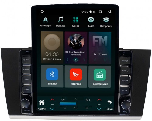 Subaru Legacy VI, Outback V 2014-2019 Canbox 5610-9192 на Android 10 (4G-SIM, 2/32, DSP, QLed, Tesla)