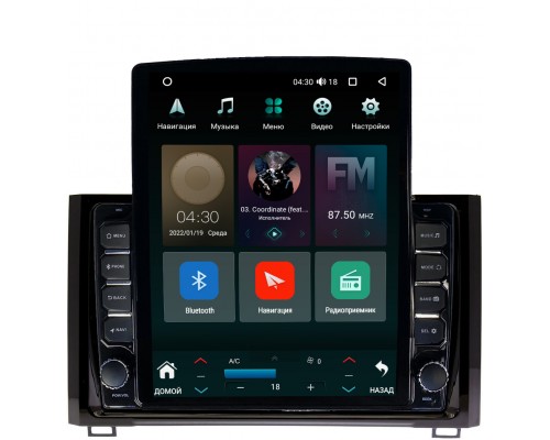 Toyota Tundra II 2013-2021 Canbox H-Line 5612-9233 на Android 10 (4G-SIM, 4/64, DSP, QLed, Tesla)