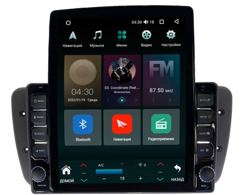 Seat Ibiza IV 2008-2017 Canbox 5610-9308 на Android 10 (4G-SIM, 2/32, DSP, QLed, Tesla)
