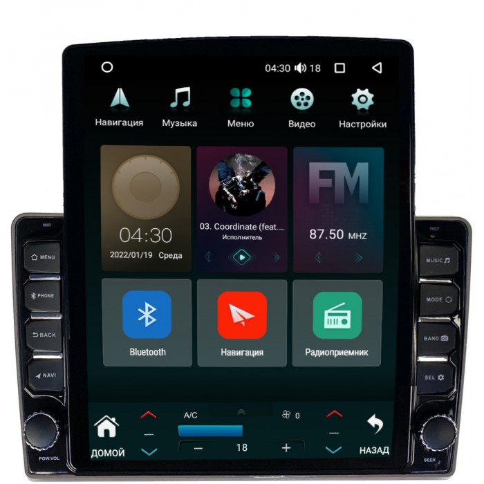 Штатная магнитола Canbox 5611-9412 для Toyota Camry XV20 1996-2002 на Android 10 (4G-SIM, 3/32, DSP, QLed, Tesla)