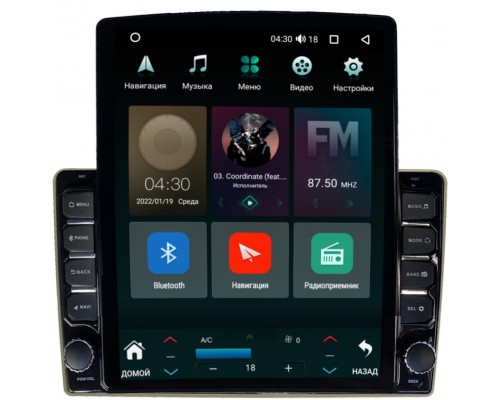 Toyota Sienta (2003-2019) Canbox 5611-9428 на Android 10 (4G-SIM, 3/32, DSP, QLed, Tesla)