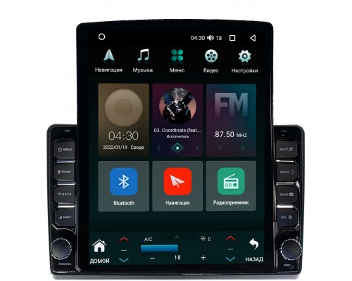 Toyota Sienna 2 (2003-2010) Canbox 5611-9429 на Android 10 (4G-SIM, 3/32, DSP, QLed, Tesla)