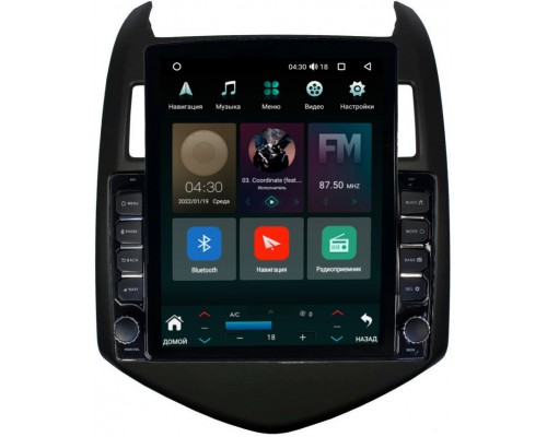 Chevrolet Aveo II 2011-2015 Canbox 5610-9009 на Android 10 (4G-SIM, 2/32, DSP, QLed, Tesla)