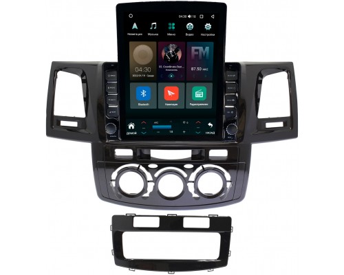 Toyota Hilux VII, Fortuner I 2005-2015 Canbox H-Line 5612-9414 на Android 10 (4G-SIM, 4/64, DSP, QLed, Tesla)