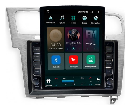 Volkswagen Golf 7 2012-2020 Canbox M-Line 5610-10-048 на Android 10 (4G-SIM, 2/32, DSP, QLed, Tesla)