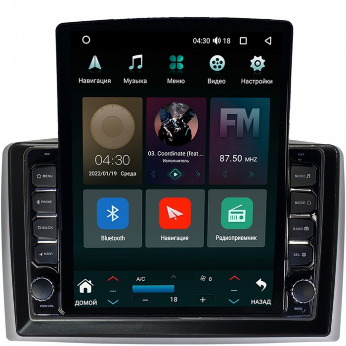 Штатная магнитола Mercedes Vito III (W447) 2014-2021 Canbox H-Line 5611-10-094 на Android 10 (4G-SIM, 3/32, DSP, QLed, Tesla)
