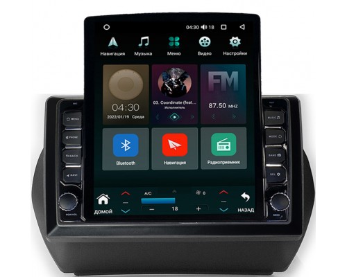 Fiat Fiorino 3 (2007-2022) Canbox H-Line 5611-10-1165 на Android 10 (4G-SIM, 3/32, DSP, QLed, Tesla)