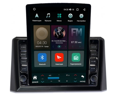 Toyota Corolla XII 2019-2021 Canbox H-Line 5611-10-1178 на Android 10 (4G-SIM, 3/32, DSP, QLed, Tesla)