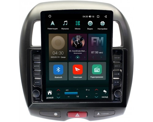 Citroen C4 AirCross (2012-2017) Canbox H-Line 5613-10-1213 на Android 10 (4G-SIM, 6/128, DSP, QLed, Tesla)