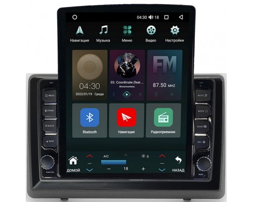 Nissan NV400 (2010-2020) Canbox M-Line 5610-10-1263 на Android 10 (4G-SIM, 2/32, DSP, QLed, Tesla)