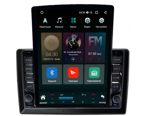 Fiat 500L (2012-2017) Canbox M-Line 5610-10-1323 на Android 10 (4G-SIM, 2/32, DSP, QLed, Tesla)