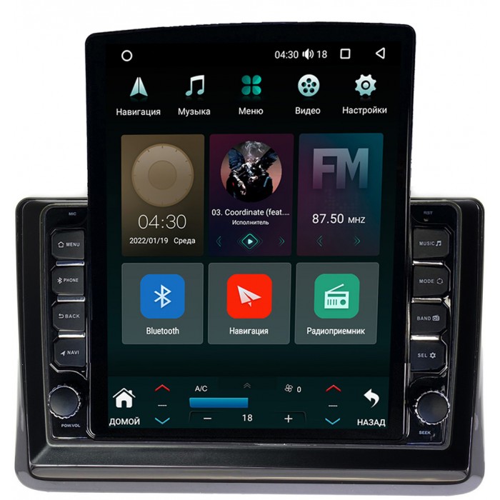 Штатная магнитола Toyota Esquire, Noah III (R80), Voxy III (R80) 2014-2021 Canbox H-Line 5613-10-197 на Android 10 (4G-SIM, 6/128, DSP, QLed, Tesla)