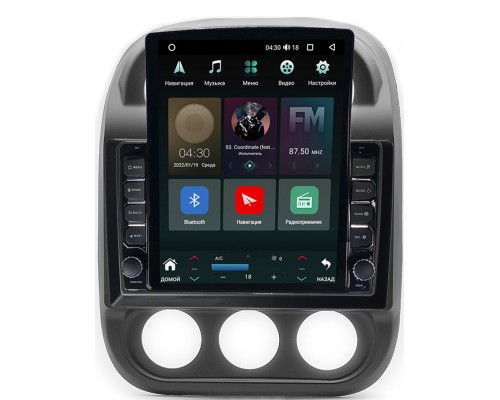 Jeep Compass I 2011-2016, Liberty (Patriot) 2009-2016 Canbox M-Line 5610-10-810 на Android 10 (4G-SIM, 2/32, DSP, QLed, Tesla)