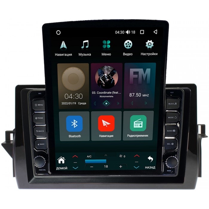 Штатная магнитола Toyota Camry V70 2021+ (левый руль) Canbox M-Line 5610-10-TK763 на Android 10 (4G-SIM, 2/32, DSP, QLed, Tesla)