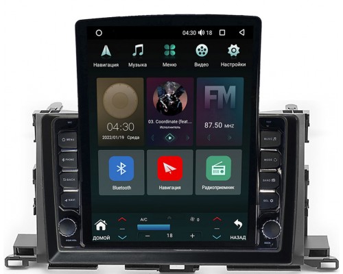 Toyota Highlander (U50) 2013-2019 Canbox M-Line 5610-1035 на Android 10 (4G-SIM, 2/32, DSP, QLed, Tesla)