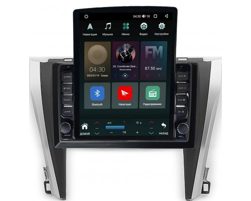 Toyota Camry XV55 2014-2018 (для авто без камеры) Canbox H-Line 5611-1045 на Android 10 (4G-SIM, 3/32, DSP, QLed, Tesla)