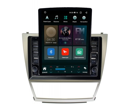 Toyota Camry V40 2006-2011 Canbox H-Line 5611-1063 на Android 10 (4G-SIM, 3/32, DSP, QLed, Tesla)